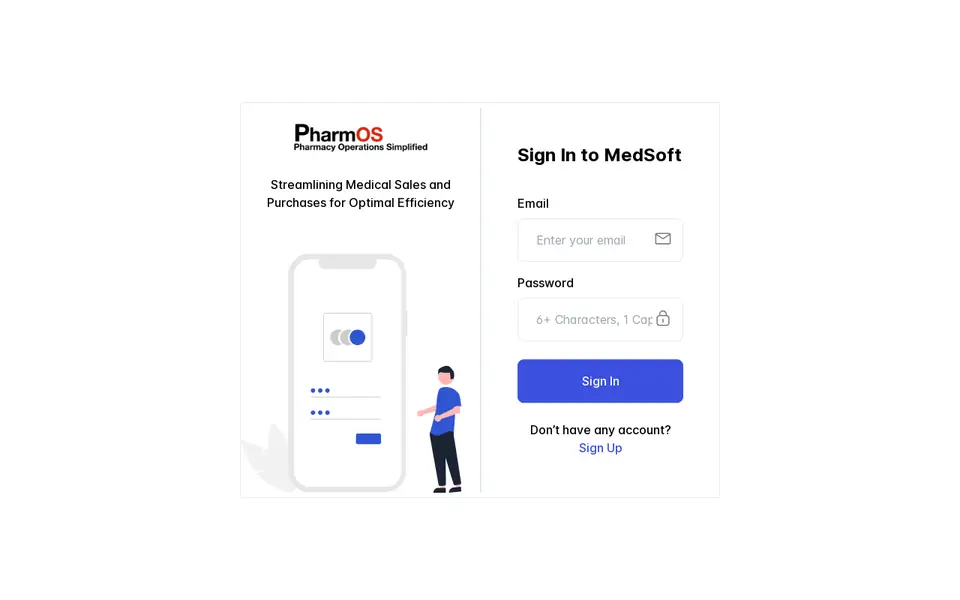 Pharm OS homepage